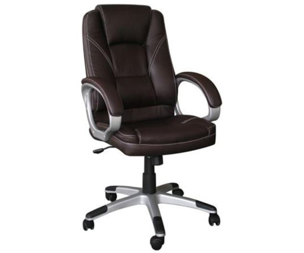 CF6950 Πολυθρόνα Γραφείου Διευθυντή, Pu Καφέ